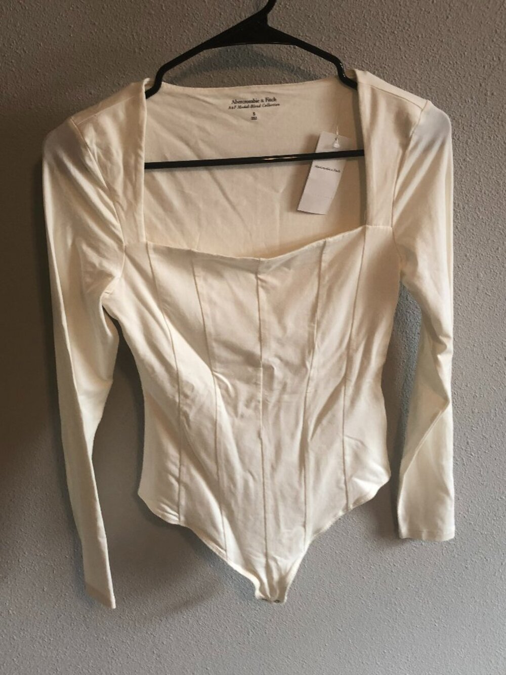 Abercrombie Cream Bodysuit